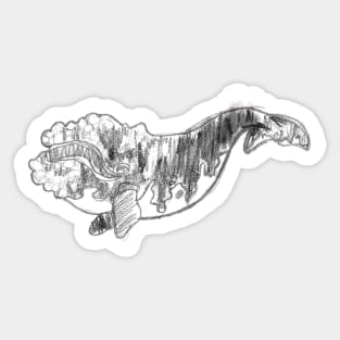 North Atlantic Right Whale Sticker